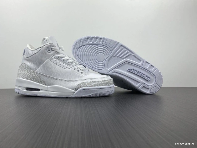 Air Jordan 3 429487-111 White' 'Triple PS Retro 0906